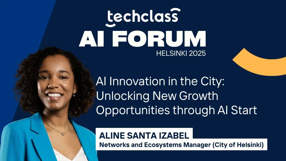Session card for Aline Santa Izabel: AI Innovation in the City